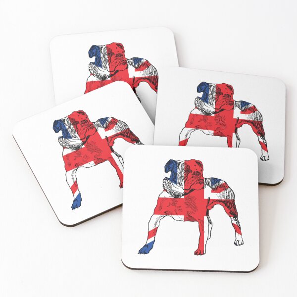 Item preview, British bull dog and flag designed and sold by DMFPRINTS.