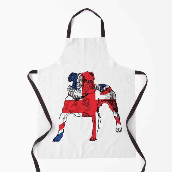 Item preview, British bull dog and flag designed and sold by DMFPRINTS.