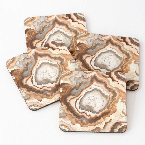 Item preview, Rustic Geode Pattern designed and sold by BirdsnStuff.