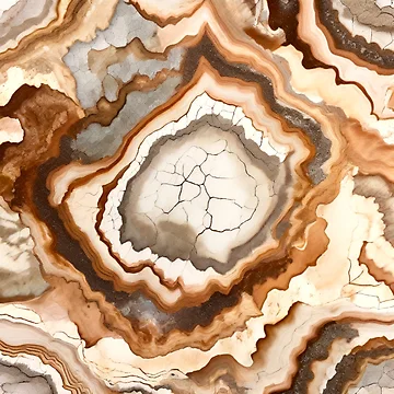 Artwork thumbnail, Rustic Geode Pattern by BirdsnStuff