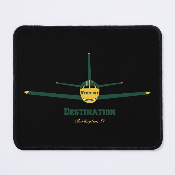 Item preview, Destination Burlington Vermont VT Airplane Airport Logo  designed and sold by Lartheviking.