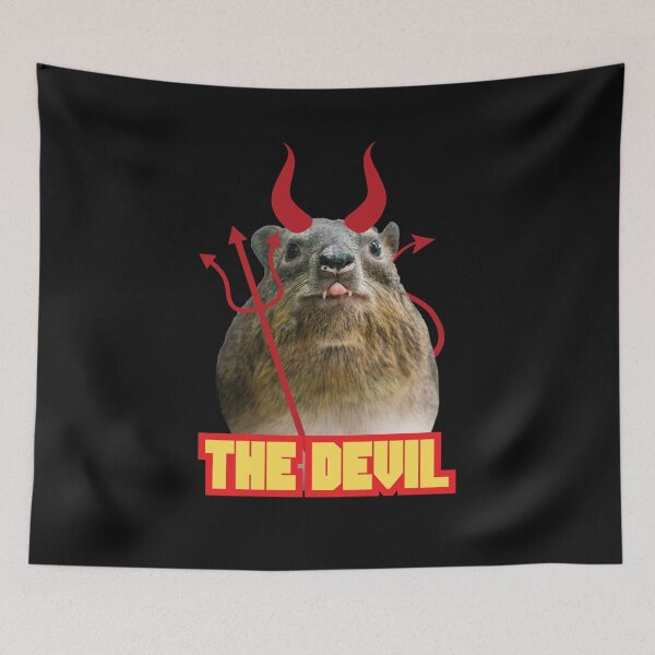 Item preview, Rock Hyrax Devil designed and sold by mrhyrax.