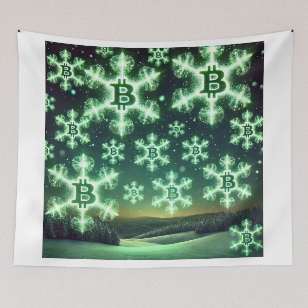 Item preview, Bitcoin Snow designed and sold by DreamsofPeace.