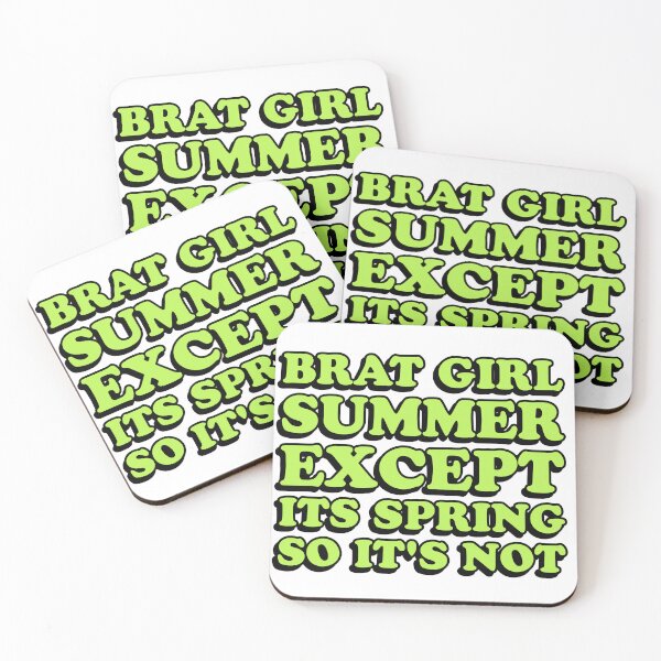 Item preview, brat summer except it's spring so its not designed and sold by wordswithfonts.