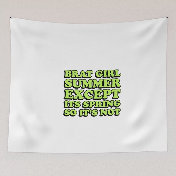 Item preview, brat summer except it's spring so its not designed and sold by wordswithfonts.