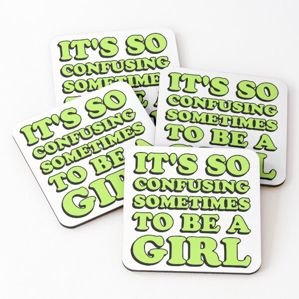 Item preview, its so confusing sometimes to be a girl designed and sold by wordswithfonts.