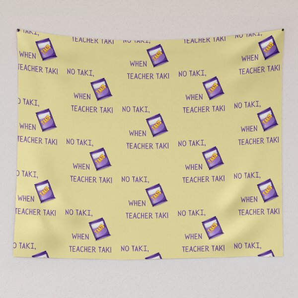 Item preview, No Taki, When Teacher Taki designed and sold by HomeFreewithMe.
