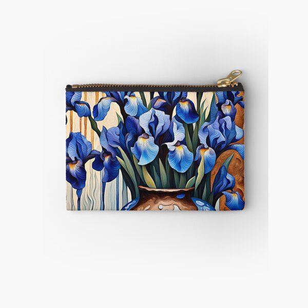 Item preview, Blue Irises in vase designed and sold by George Hutton Hunter.