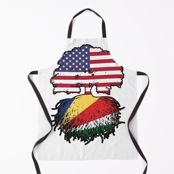 Item preview, Seychelles Seychellois American USA Tree Roots Flag designed and sold by FlagX.