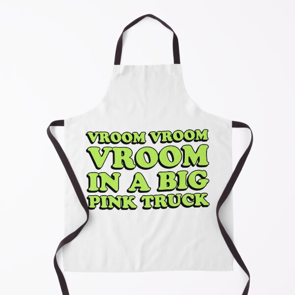 Item preview, vroom vroom vroom in a big pink truck designed and sold by wordswithfonts.