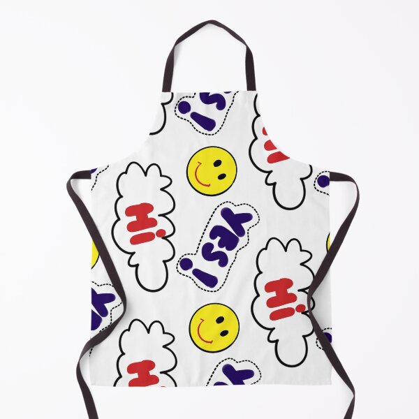 Item preview, Say Hi say Yes smile emoji print designed and sold by Ryslissa.