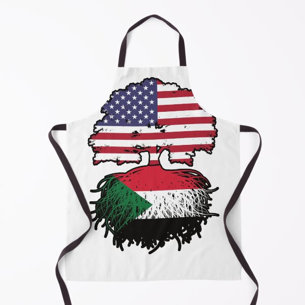 Item preview, Sudan Sudanese American USA Tree Roots Flag designed and sold by FlagX.