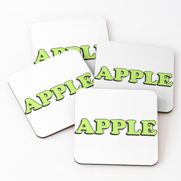 Item preview, apple designed and sold by wordswithfonts.