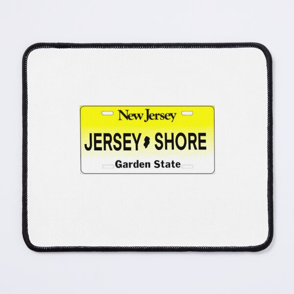 Item preview, Jersey Shore License Plate designed and sold by delmarvastickers.