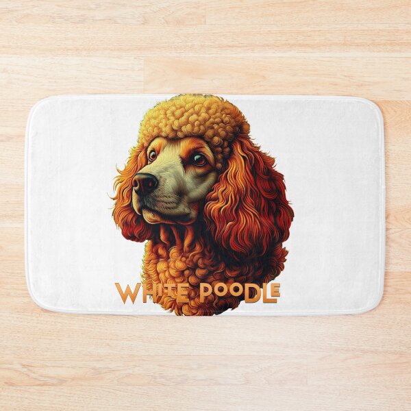 Item preview, Poster Prints T-Shirt Design - Dog Breeds: White Poodle designed and sold by ForeverPrintsOK.