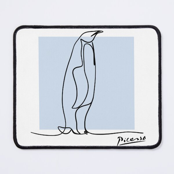 Item preview, Line Art - The Penguen designed and sold by SeaArtPrint.