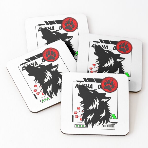 Item preview, Unique Stylish Howling Shikigami Divine Wolf & Paw Print Stamp  designed and sold by RarelyRandom.