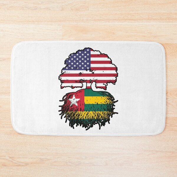 Item preview, Togo Togolese American USA Tree Roots Flag designed and sold by FlagX.