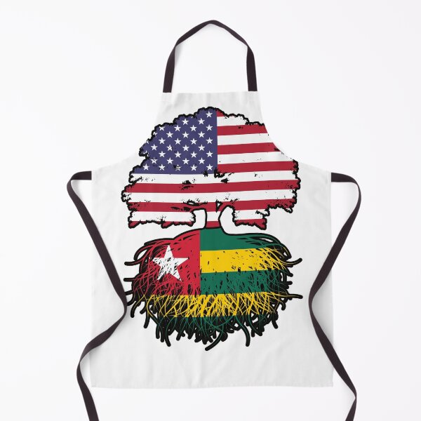 Item preview, Togo Togolese American USA Tree Roots Flag designed and sold by FlagX.