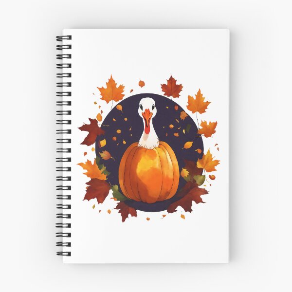 Item preview, "Turkey in a Pumpkin Autumn Sticker" designed and sold by fashionsicon.