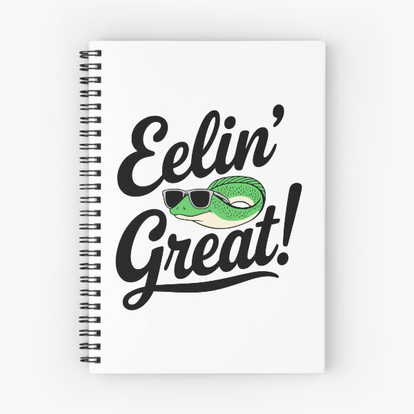 Item preview, Eelin Great! Cute Eel Pun designed and sold by PMCreative.