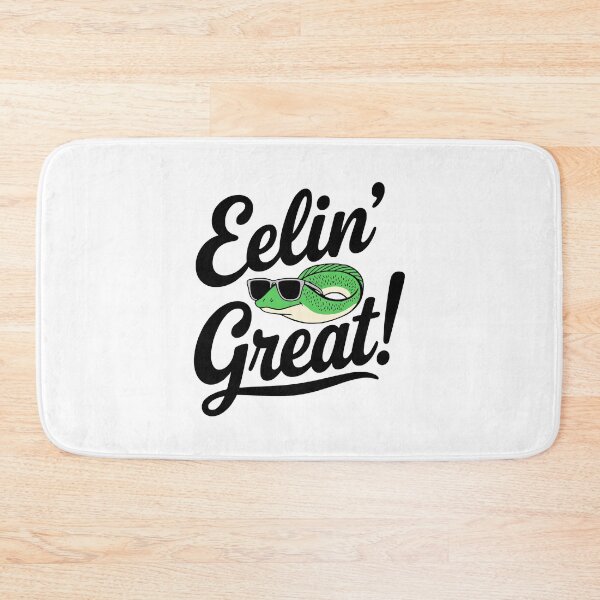 Item preview, Eelin Great! Cute Eel Pun designed and sold by PMCreative.