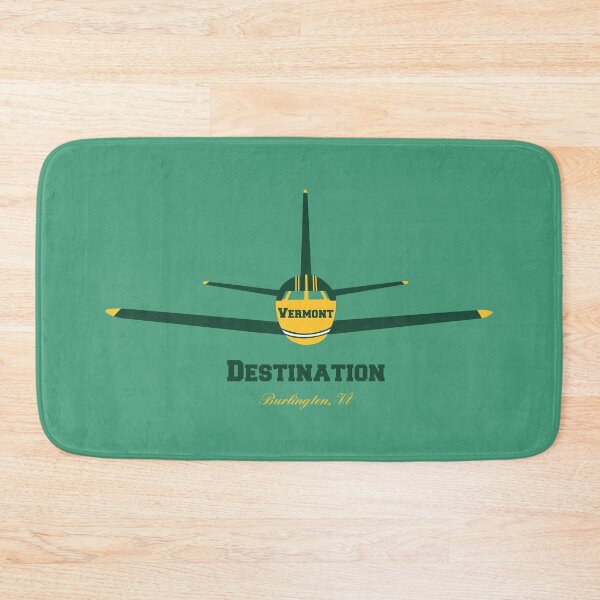 Item preview, Destination Burlington Vermont VT Airplane Airport Logo  designed and sold by Lartheviking.