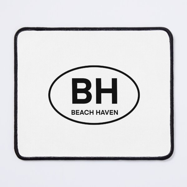 Item preview, Beach Haven New Jersey Oval designed and sold by delmarvastickers.