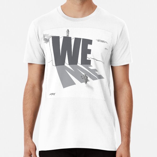 Item preview, We / Me.  The clear choice. designed and sold by MyOriginalSkech.
