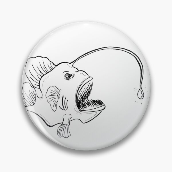 Item preview, anglerfish designed and sold by mjean.art.