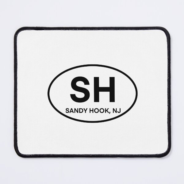 Item preview, Sandy Hook New Jersey Oval designed and sold by delmarvastickers.