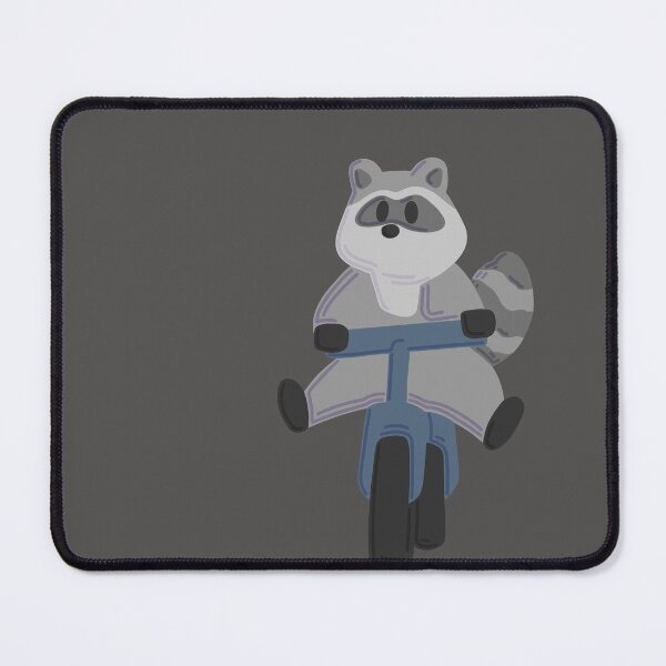 Item preview, Bicycle Riding Raccoon designed and sold by ToonyPineapple.