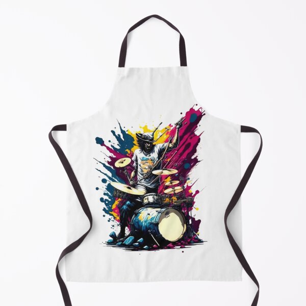 Item preview, Epic Watercolor Beat: The Free Spirit of the Drummer designed and sold by alandenisson.