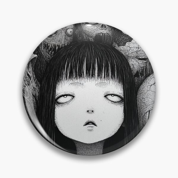 Item preview, Rage of the Forsaken - black and white horror manga anime girl designed and sold by ForsakenFrames.