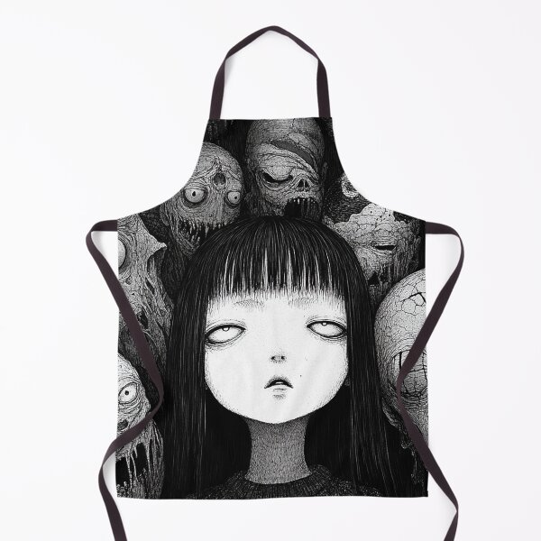 Item preview, Rage of the Forsaken - black and white horror manga anime girl designed and sold by ForsakenFrames.