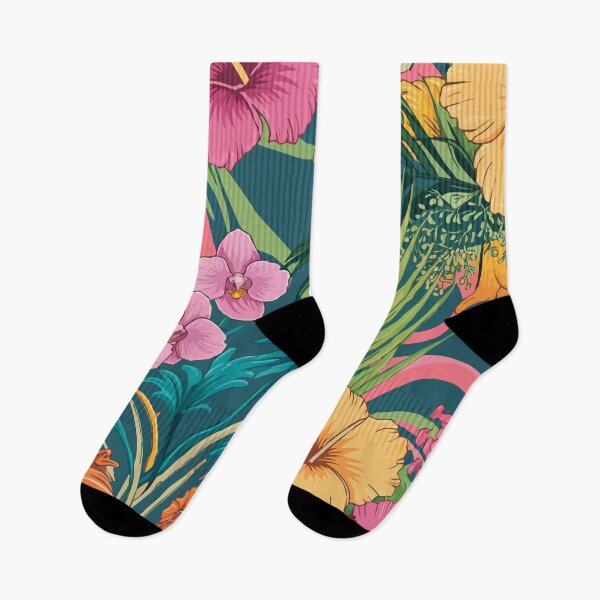 Item preview, Tropical Paradise Vibrant Floral Designs designed and sold by dcarinax.