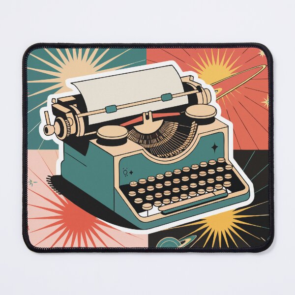 Item preview, Sticker T-Shirt Design Trending: Typewriter designed and sold by ForeverPrintsOK.