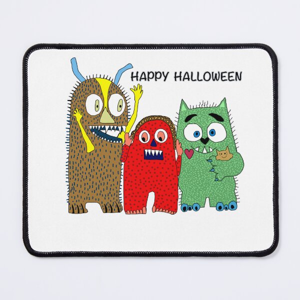 Item preview, Happy Halloween, Funny Lovable Monsters designed and sold by Colleen Macomber.