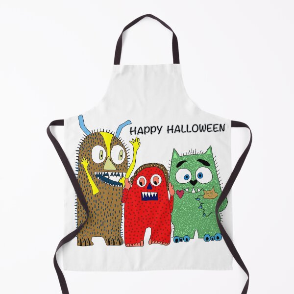 Item preview, Happy Halloween, Funny Lovable Monsters designed and sold by Colleen Macomber.