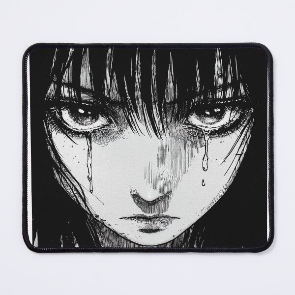 Item preview, Shattered Grace - black and white horror manga anime girl designed and sold by ForsakenFrames.