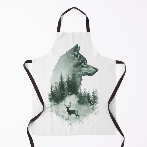 Item preview, Wolf and Forest designed and sold by NicolasGlowArt.