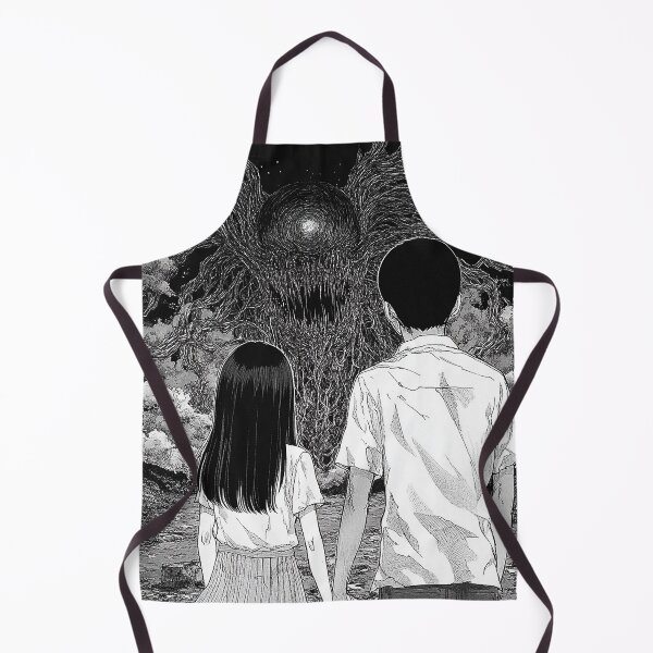 Item preview, Horizon of Hope - black and white horror manga anime couple designed and sold by ForsakenFrames.