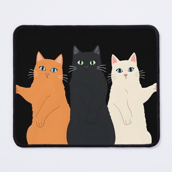 Item preview, Trio of Charming Felines designed and sold by deepakrode7.