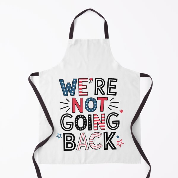 Item preview, Kamala Walz Election Slogan "We’re Not Going Back" Political Design designed and sold by BlissfulPrintz.