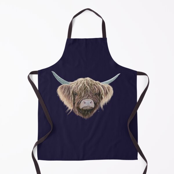 Item preview, Scottish Highland Cow Wee Charlie Fluffy Ears designed and sold by brodyquixote.