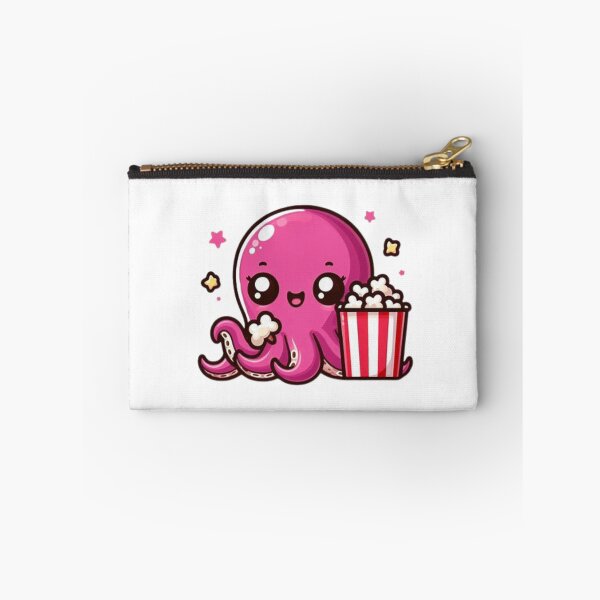 Item preview, octopus eating popcorn designed and sold by Eternalski.