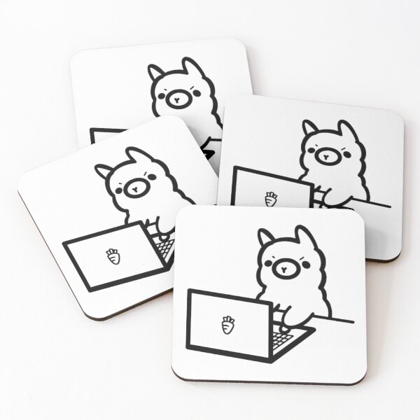 Item preview, Ollama Open Source AI Logo On Laptop designed and sold by ContTraders.