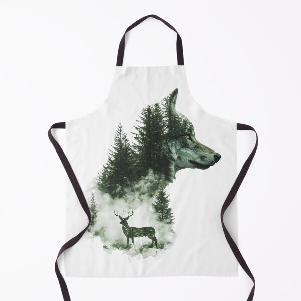 Item preview, Wolf In Forest designed and sold by NicolasGlowArt.