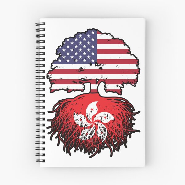 Item preview, Hong Kong Hong Konger American USA Tree Roots Flag designed and sold by FlagX.