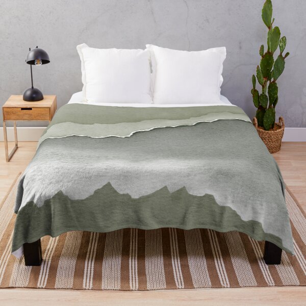 Item preview, Desert Sunset Abstract Watercolor Painting - Sage + Pine designed and sold by Irene Estelle.
